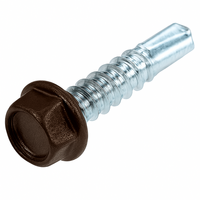 8T100TUX0Z/BWG 8-18 X 1 U/S HWH SDS STEEL ZINC PT.BRN WINDOW GARNISH